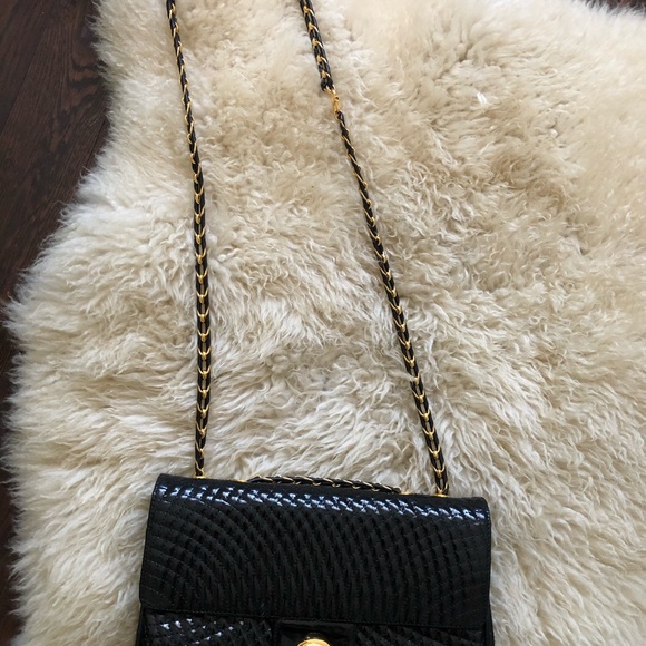 Bally vintage black patent leather bag - Picture 3 of 7